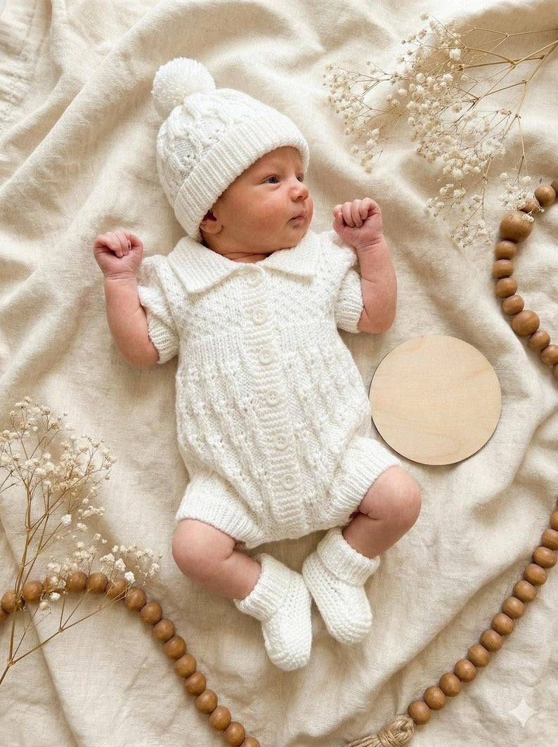 Pure Baby Set Knitting Pattern