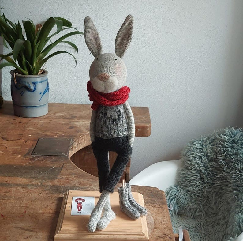 Storybook Rabbit Crochet Pattern