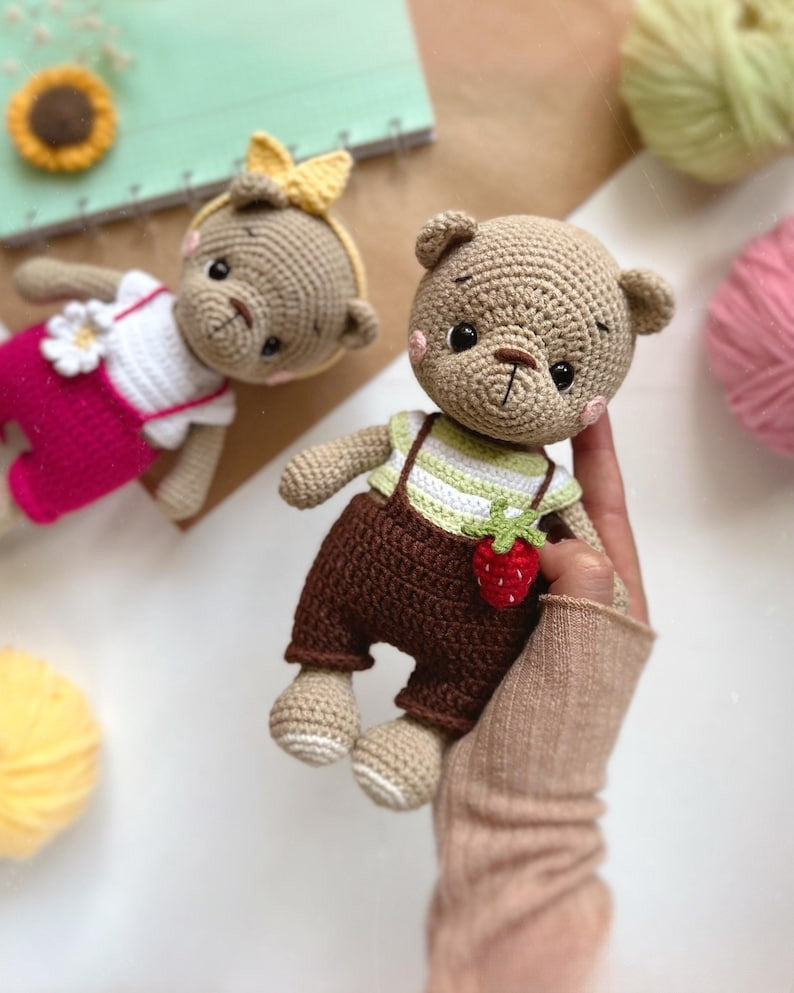 Benny Bear Crochet Pattern