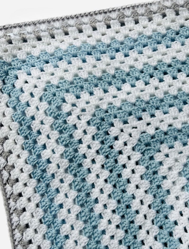 Skyline Granny Blanket Crochet Pattern