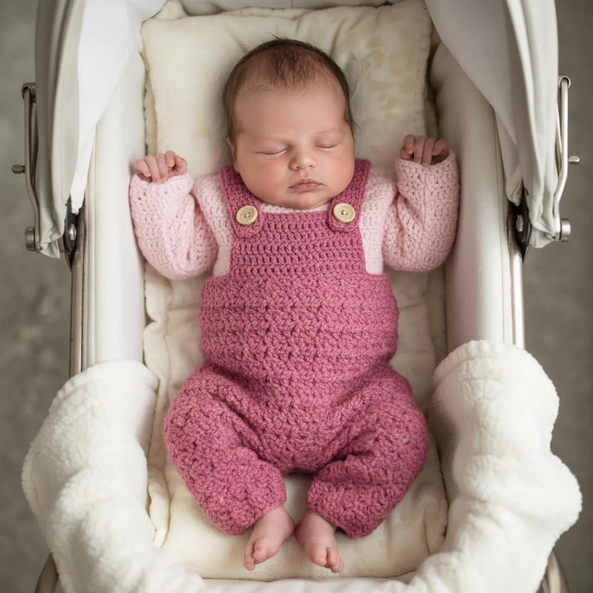 Bluebell Dungarees Crochet Pattern