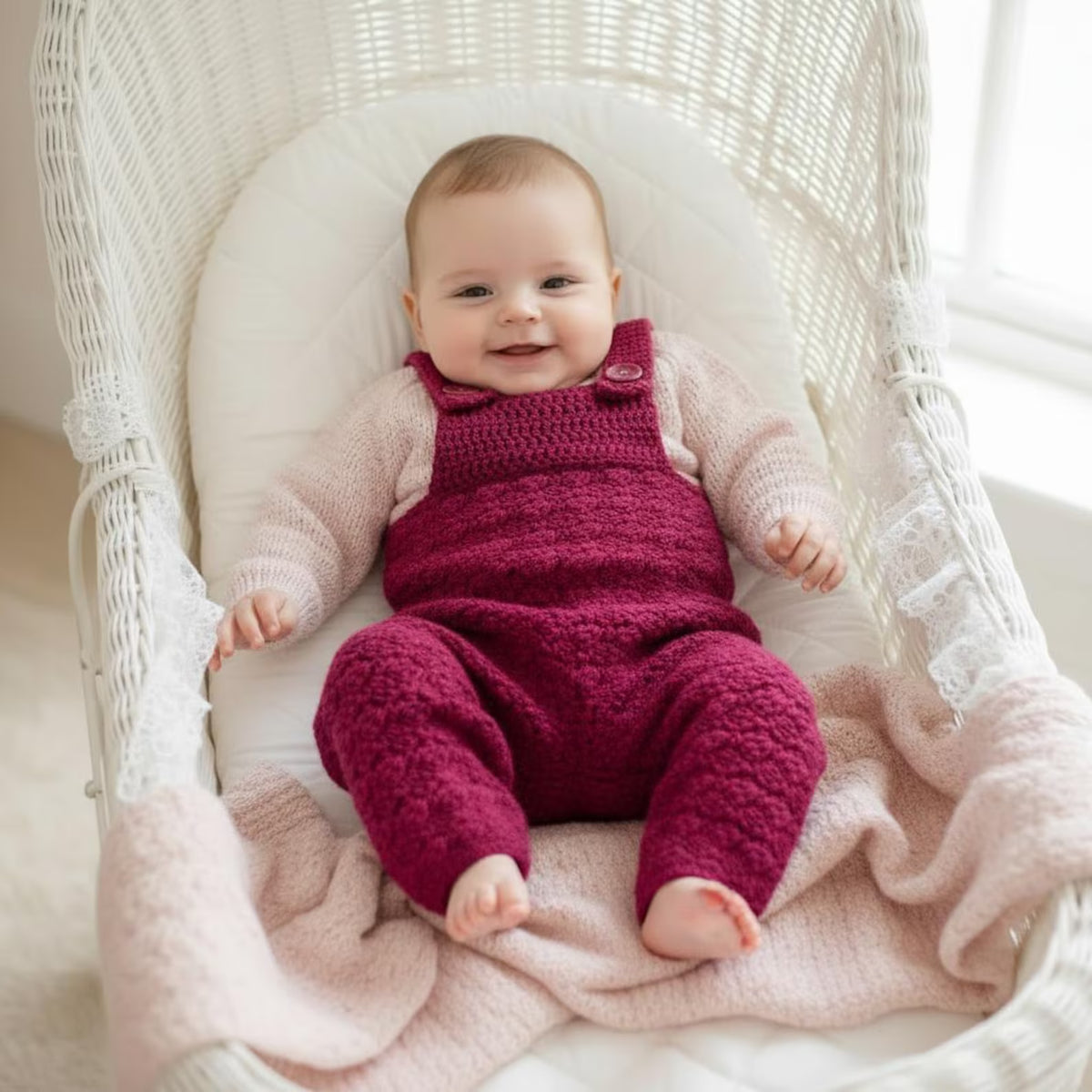 Bluebell Dungarees Crochet Pattern