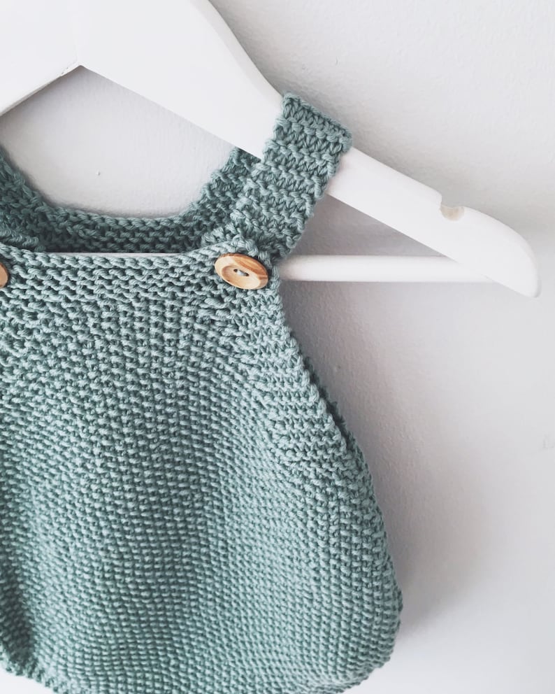 Teddy Romper Knitting Pattern