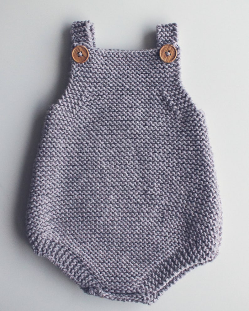 Cloudy Romper Knitting Pattern