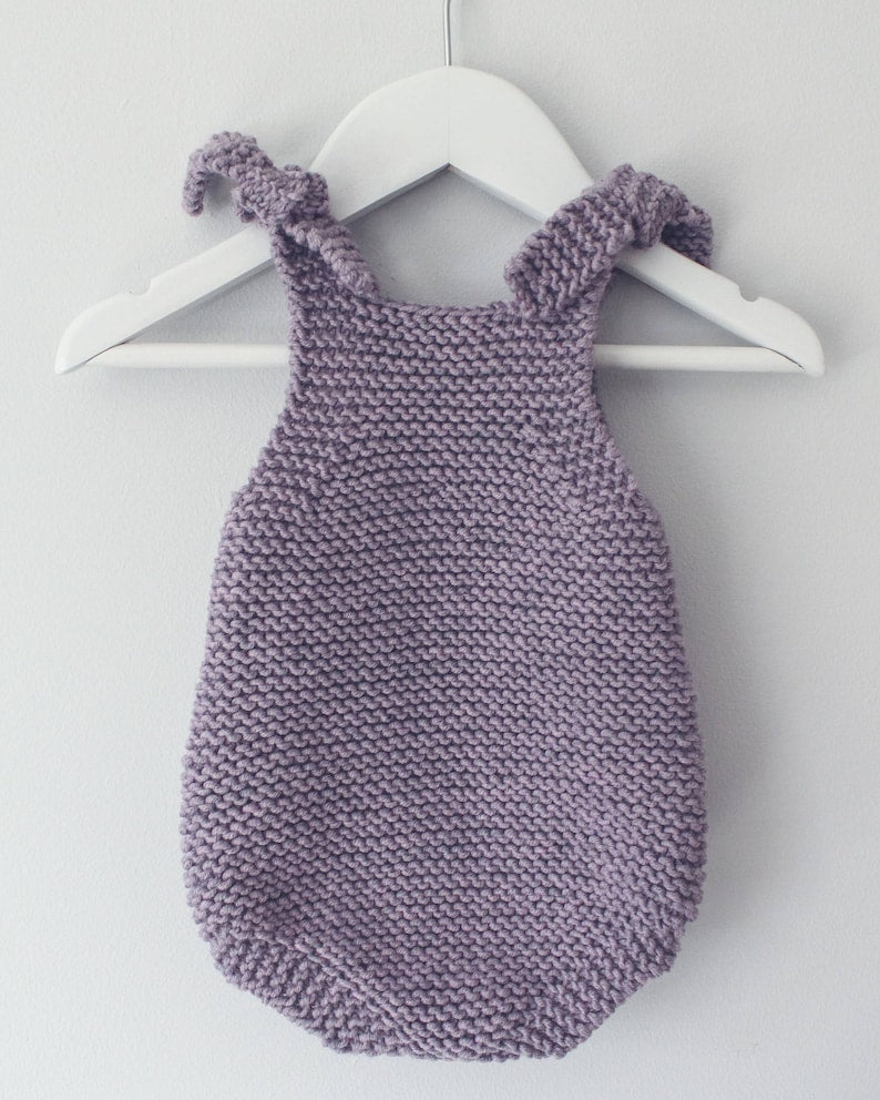 Cloudy Romper Knitting Pattern
