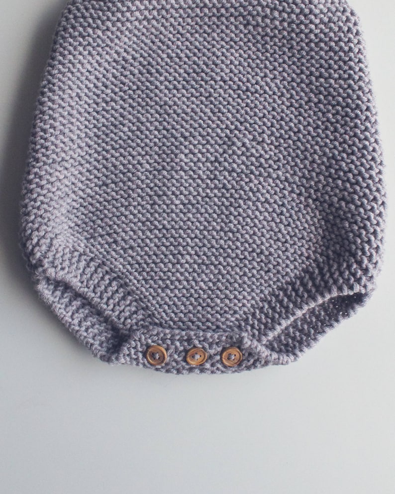 Cloudy Romper Knitting Pattern