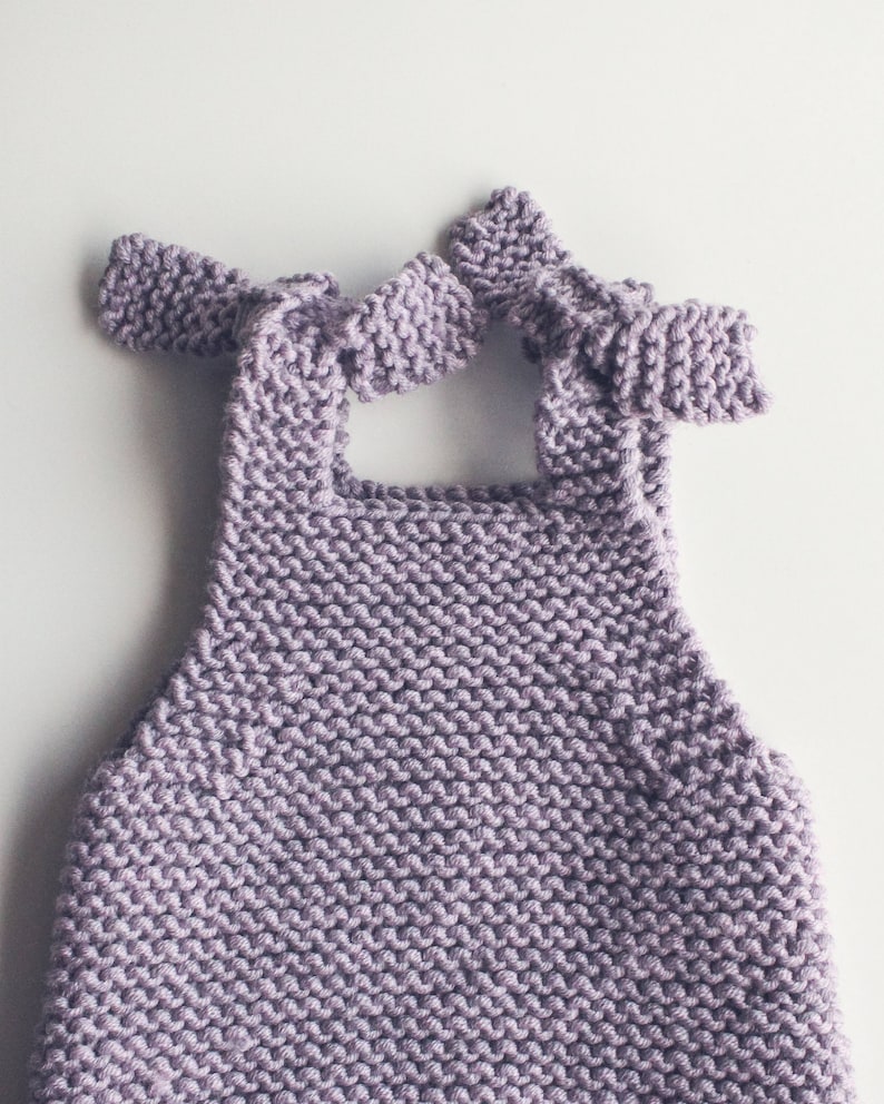 Cloudy Romper Knitting Pattern