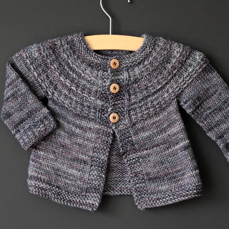 Pebble Cardigan Knitting Pattern