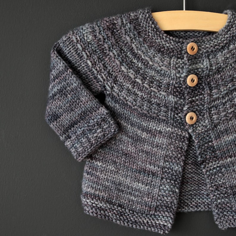 Pebble Cardigan Knitting Pattern
