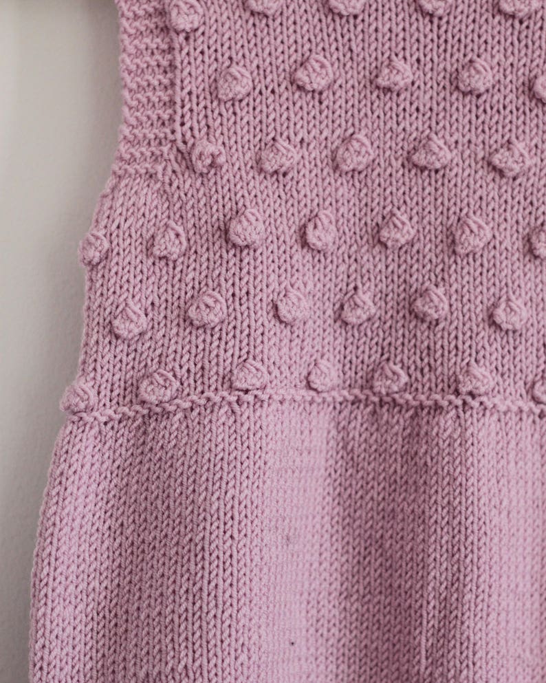 Puffberry Romper Knitting Pattern