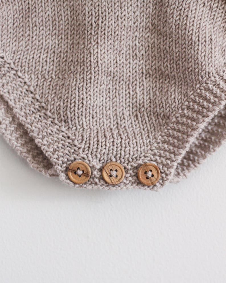 Puffberry Romper Knitting Pattern