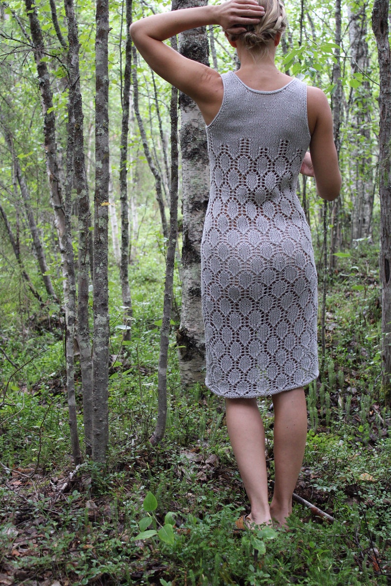 Lantern Lace Top Knitting Pattern