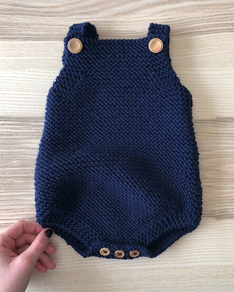 Cloudy Romper Knitting Pattern