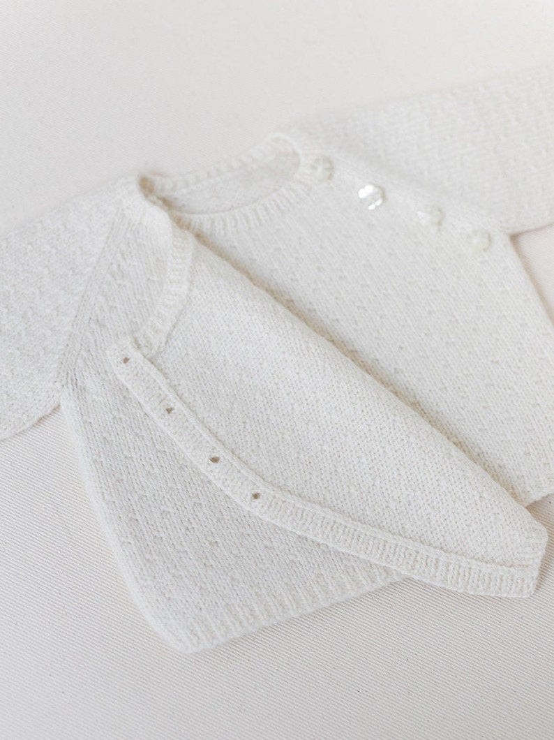 Silver Mist Cardigan Knitting Pattern