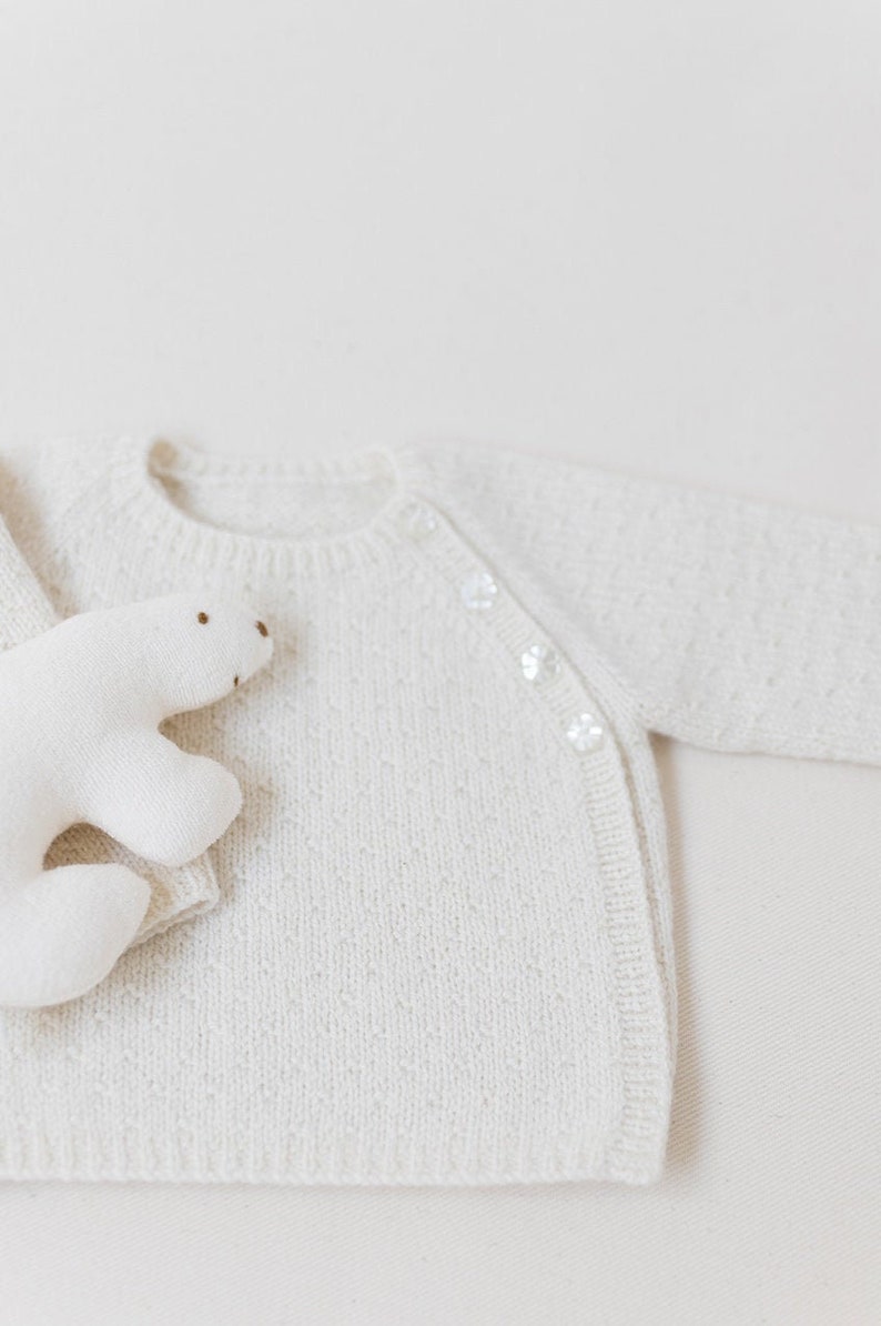 Silver Mist Cardigan Knitting Pattern