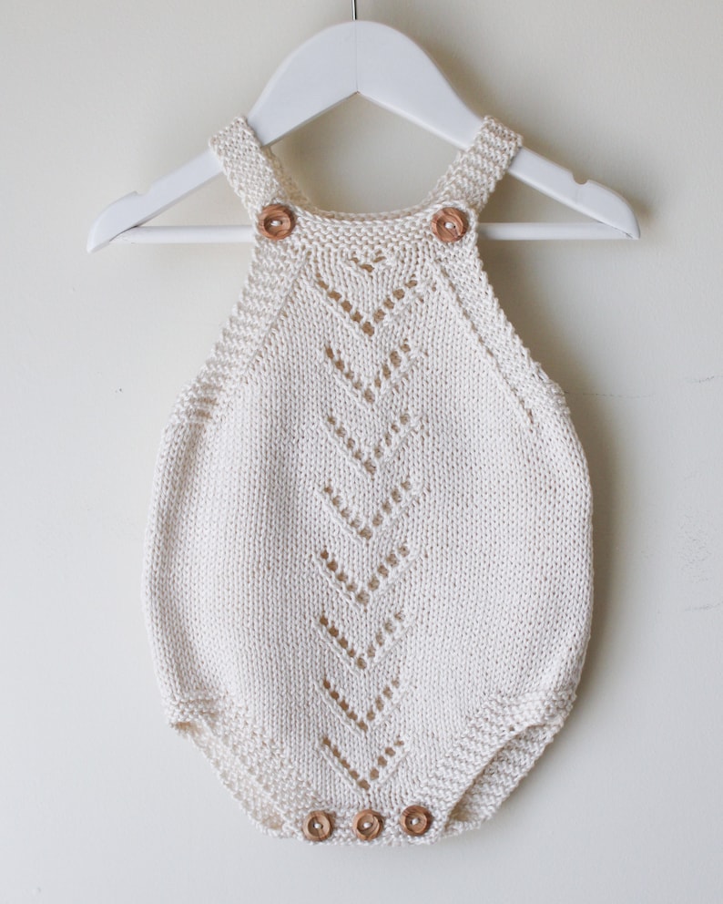 Heirloom Romper Knitting Pattern