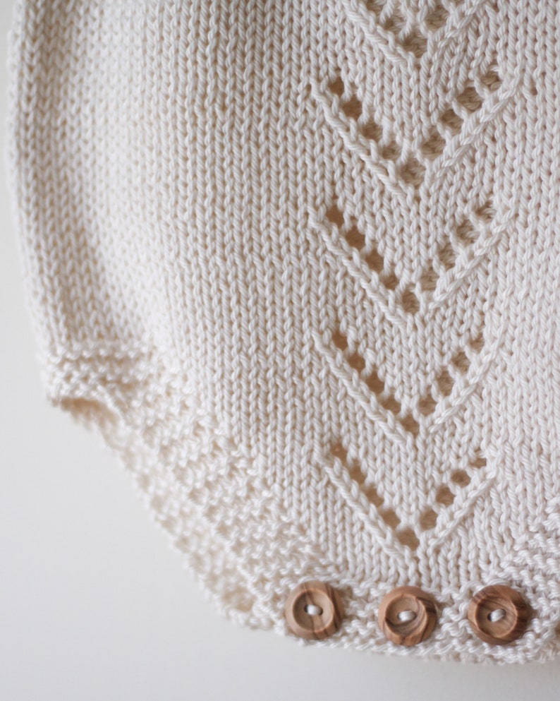Heirloom Romper Knitting Pattern