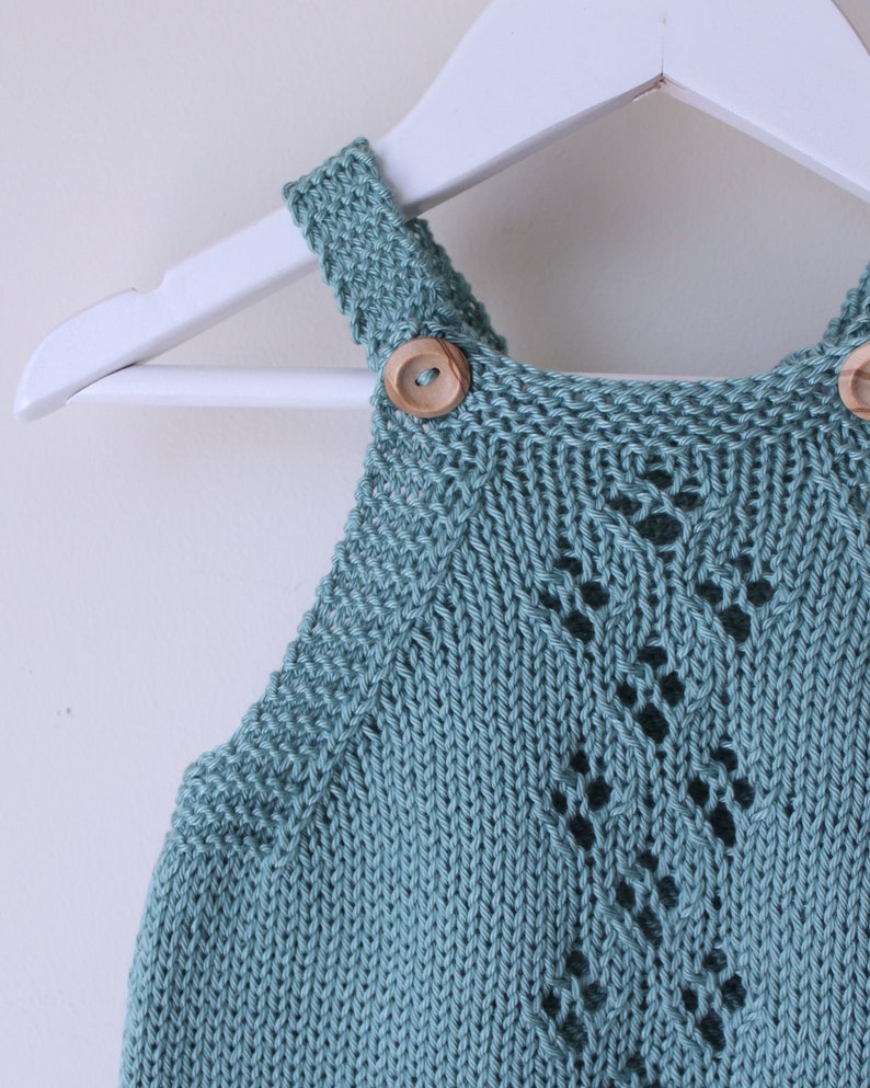 Heirloom Romper Knitting Pattern