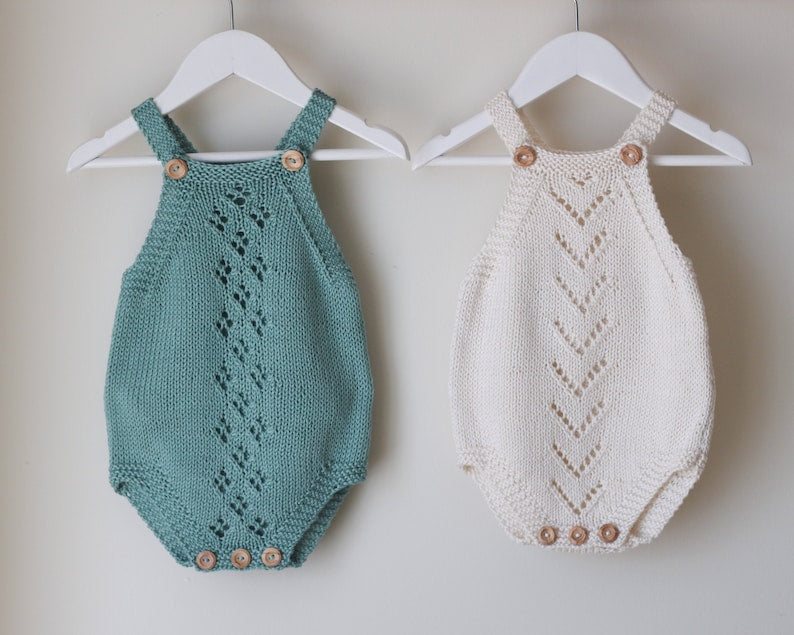 Heirloom Romper Knitting Pattern