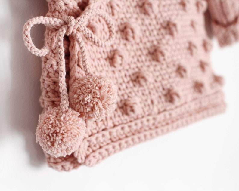 Rosy Wrap Baby Crochet Pattern