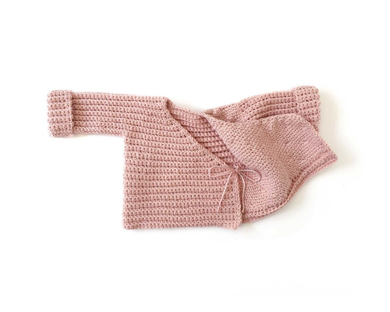 Rosy Wrap Baby Crochet Pattern