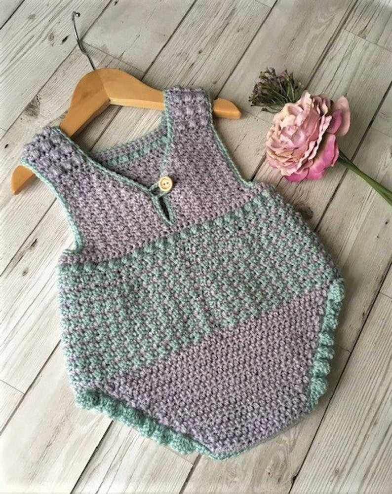 Blossom Romper Crochet Pattern