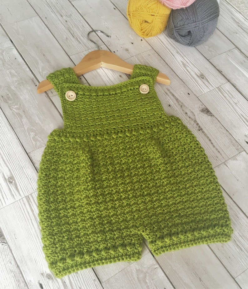 Blueberry Baby Romper Crochet Pattern