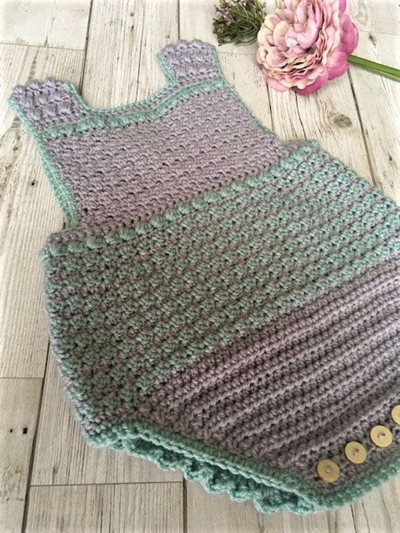 Blossom Romper Crochet Pattern