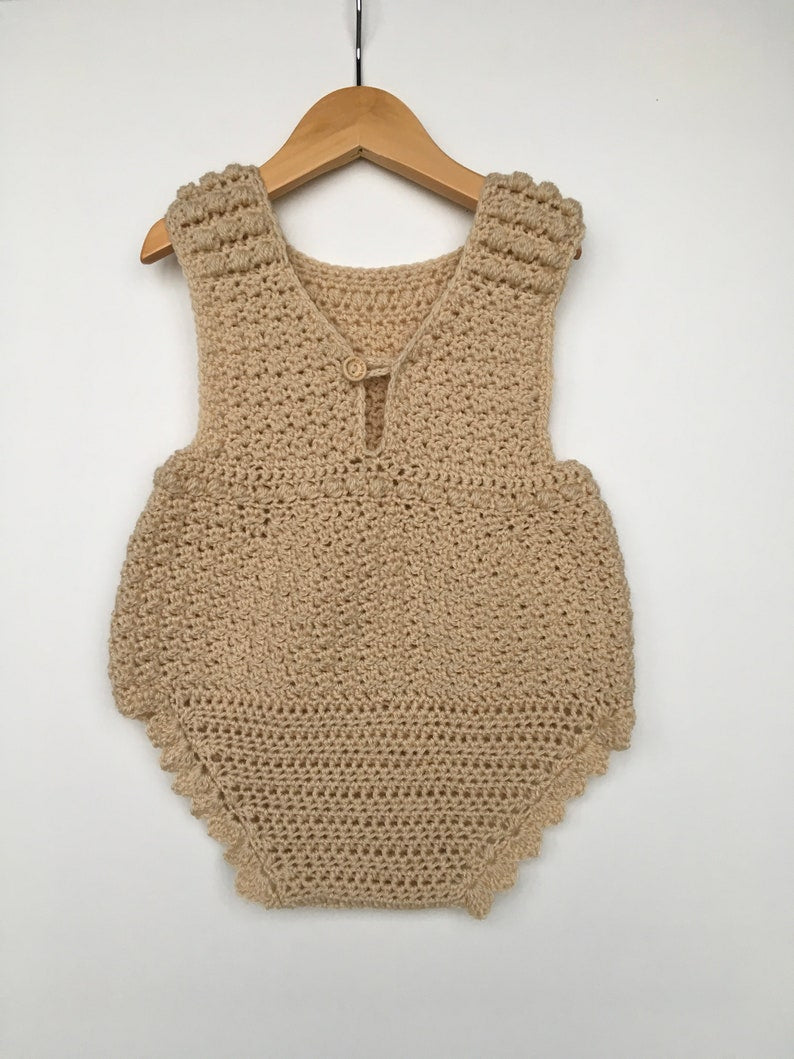 Blossom Romper Crochet Pattern