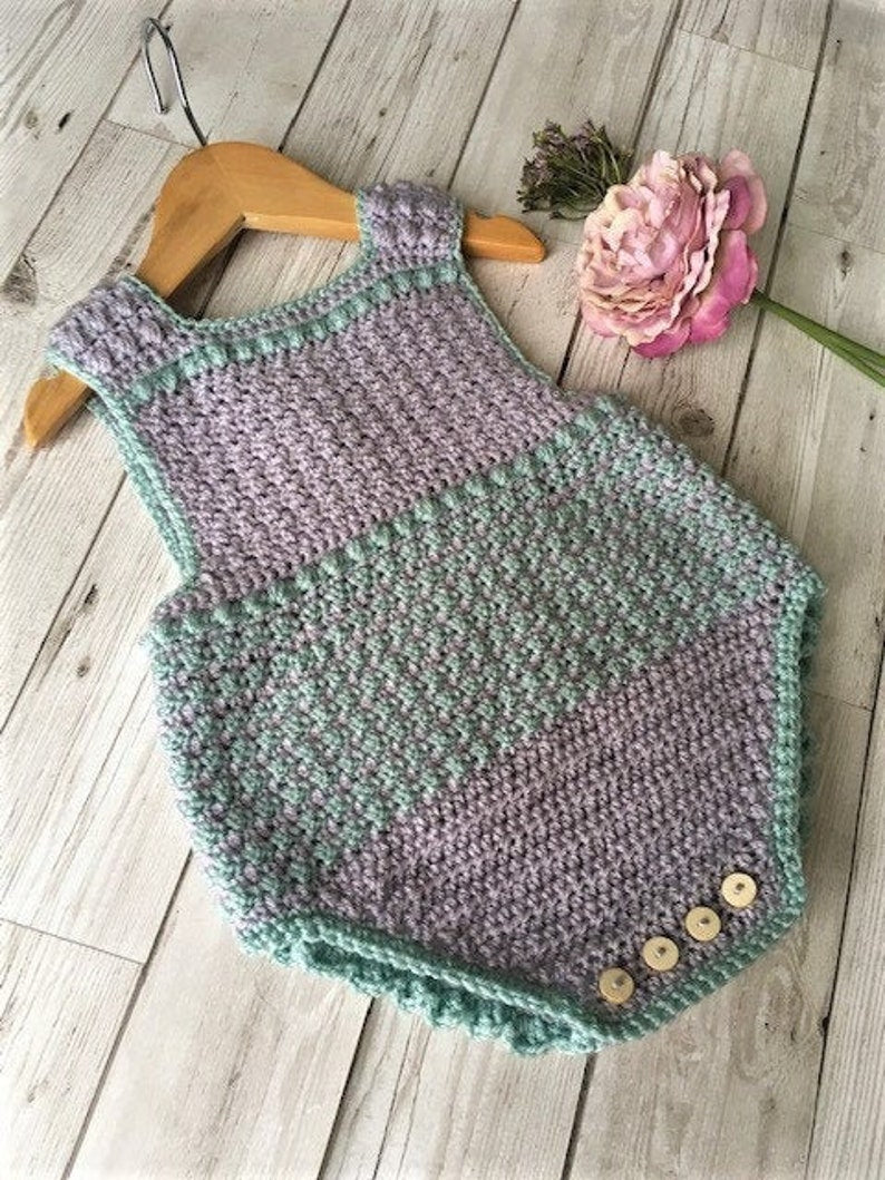 Blossom Romper Crochet Pattern