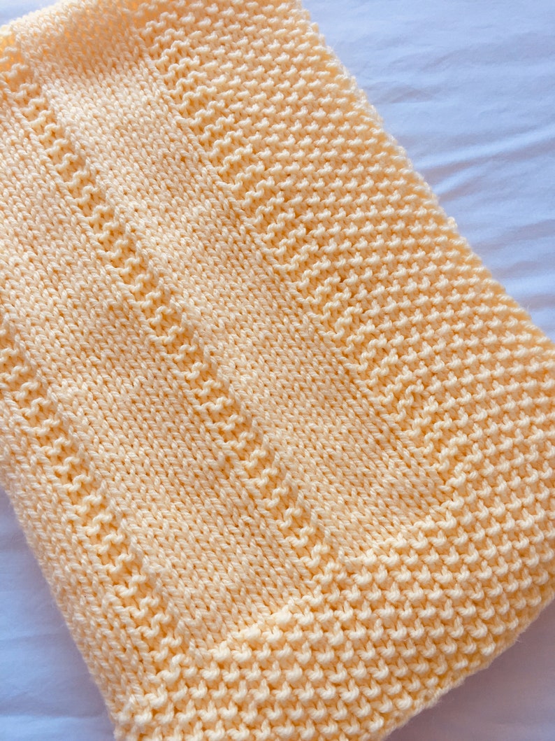 Soft Mist Blanket Knitting Pattern