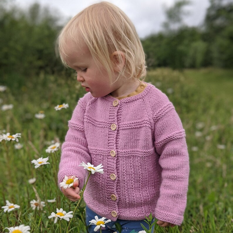Gentle Baby Cardigan Knitting Pattern