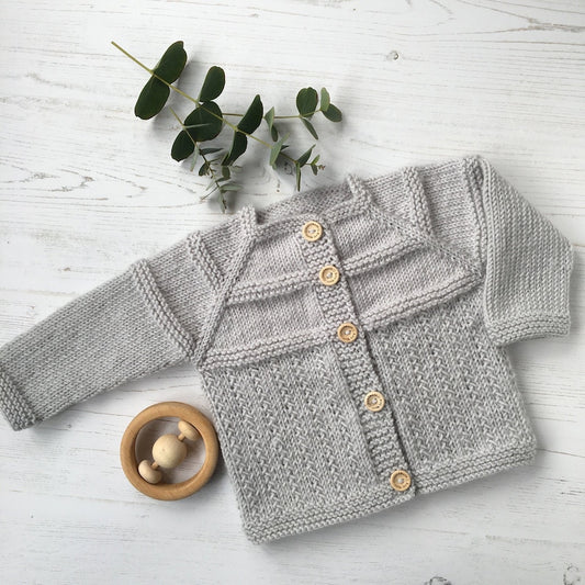 Gentle Baby Cardigan Knitting Pattern