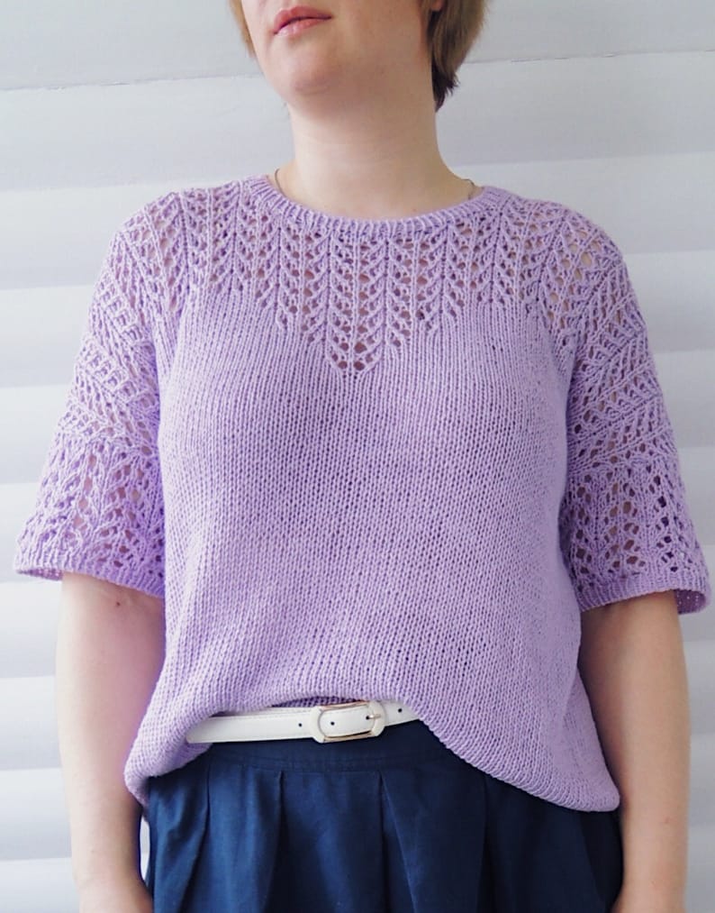 Meadowlight Top Knitting Pattern