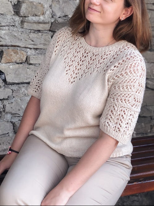 Meadowlight Top Knitting Pattern