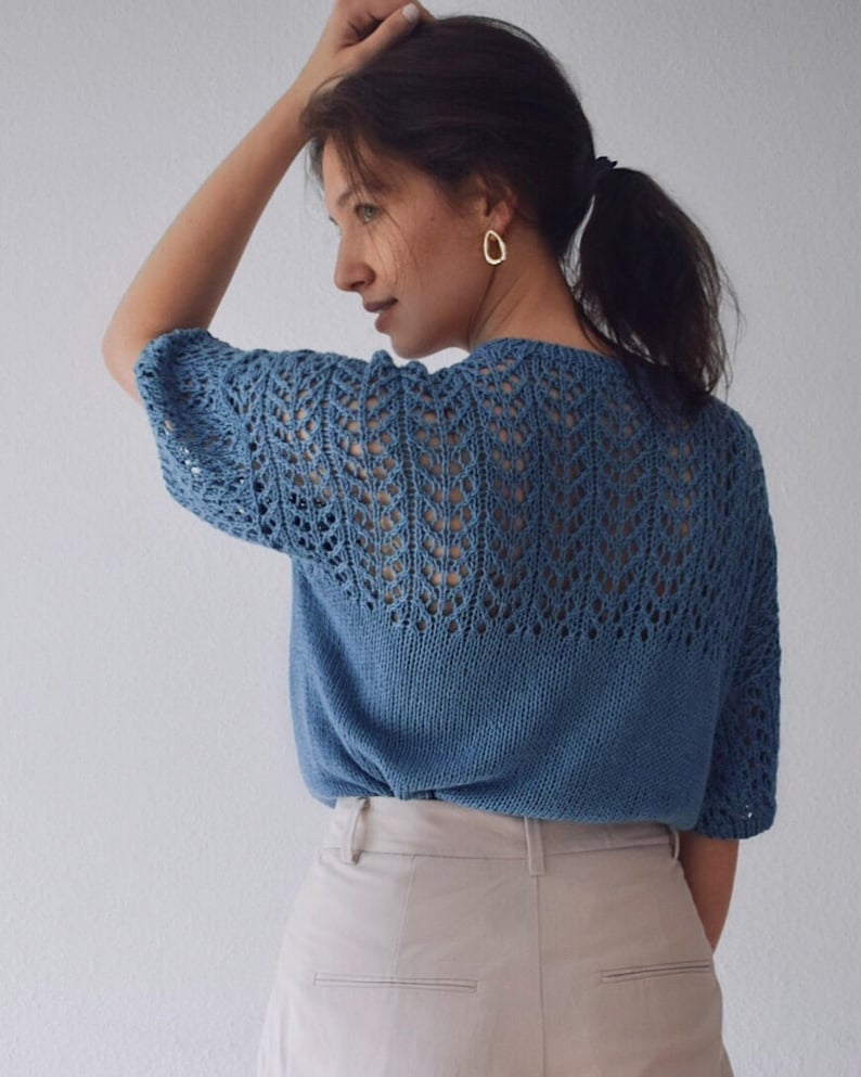 Meadowlight Top Knitting Pattern