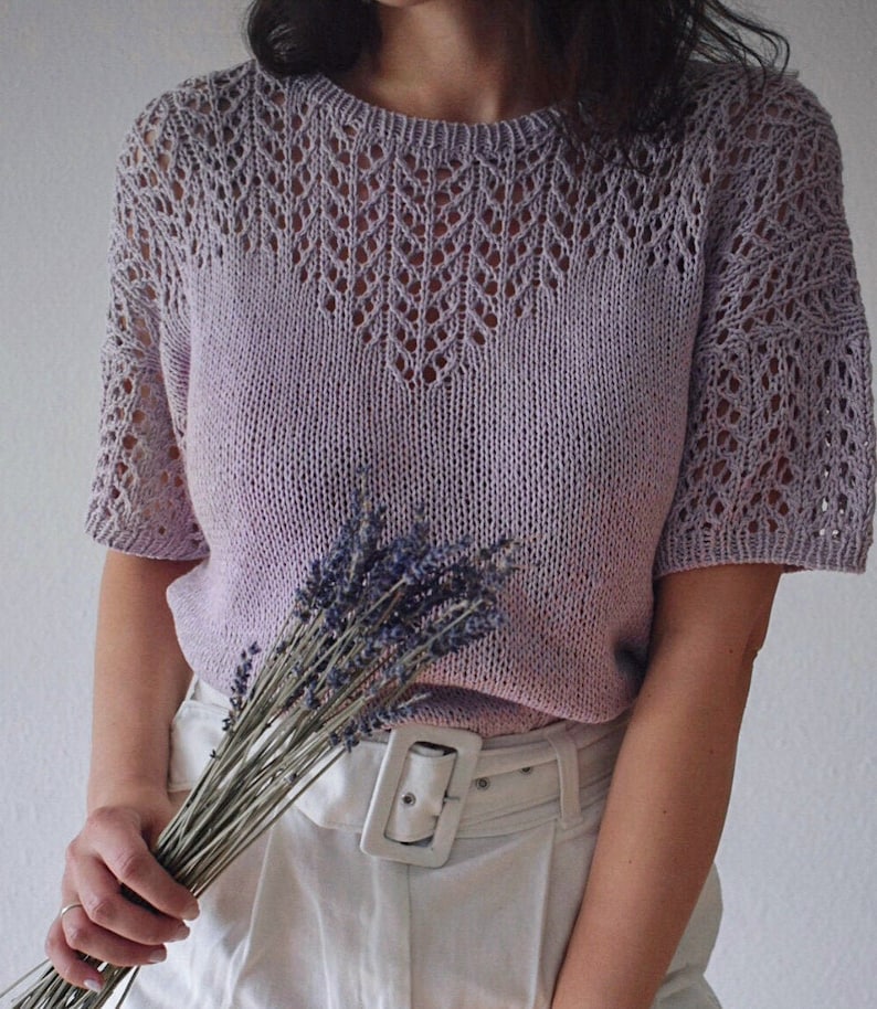 Meadowlight Top Knitting Pattern
