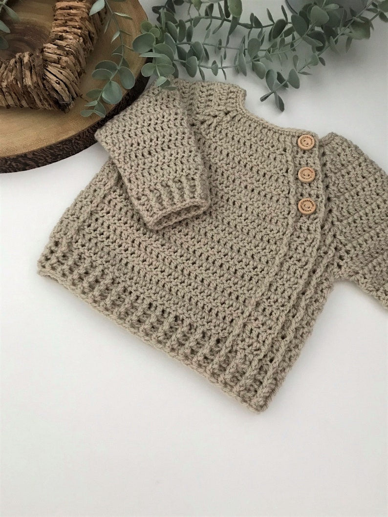 Pinebrook Sweater Crochet Pattern