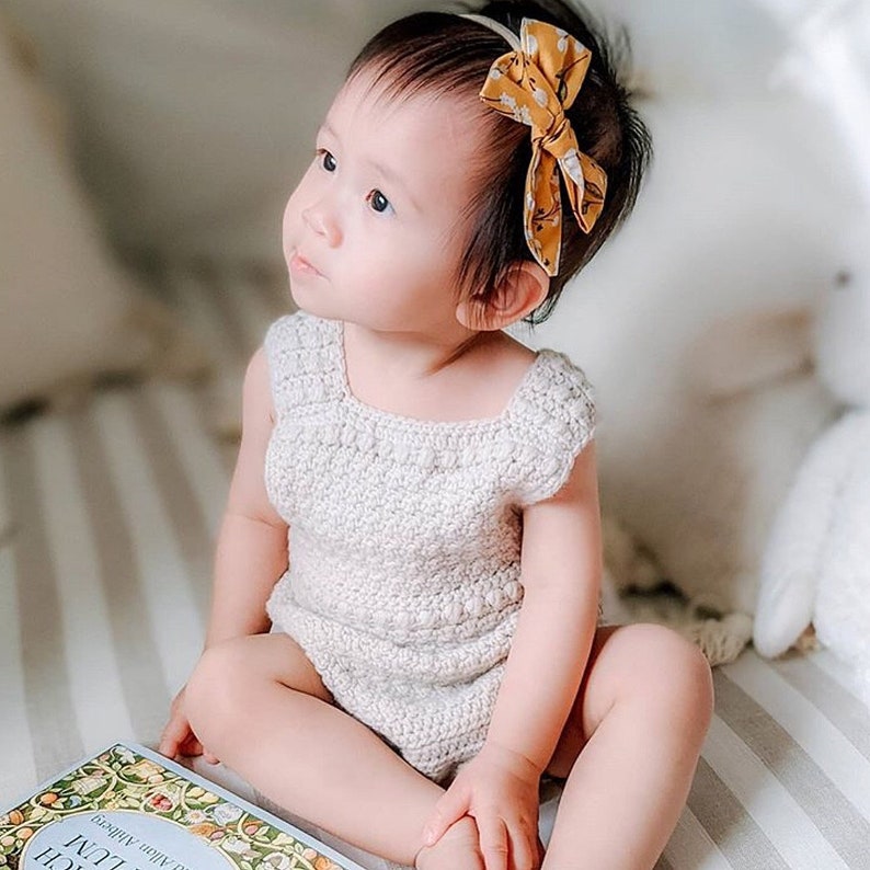 Blossom Romper Crochet Pattern