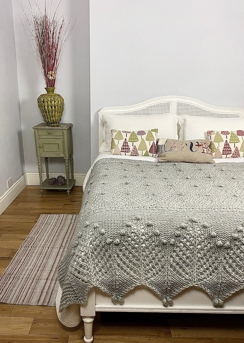 Pinecrest Blanket Knitting Pattern