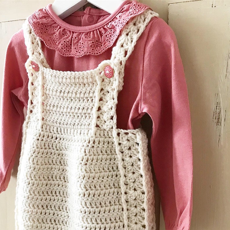 Berry Bloom Overalls Crochet Pattern