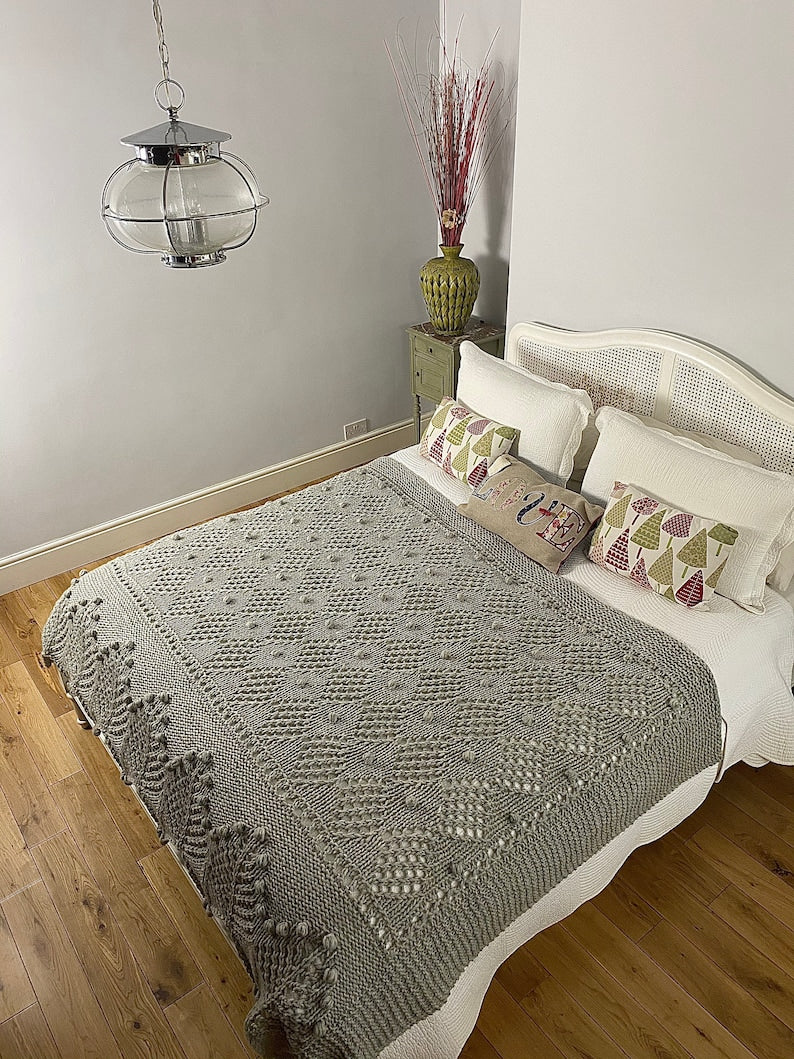 Pinecrest Blanket Knitting Pattern