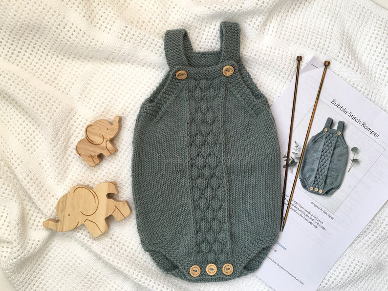Bubble Romper Knitting Pattern