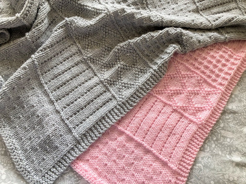 Cloudberry Blanket Knitting Pattern