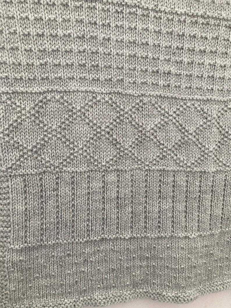 Cloudberry Blanket Knitting Pattern
