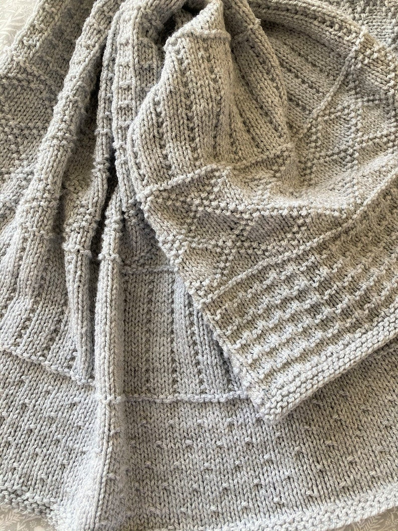 Cloudberry Blanket Knitting Pattern