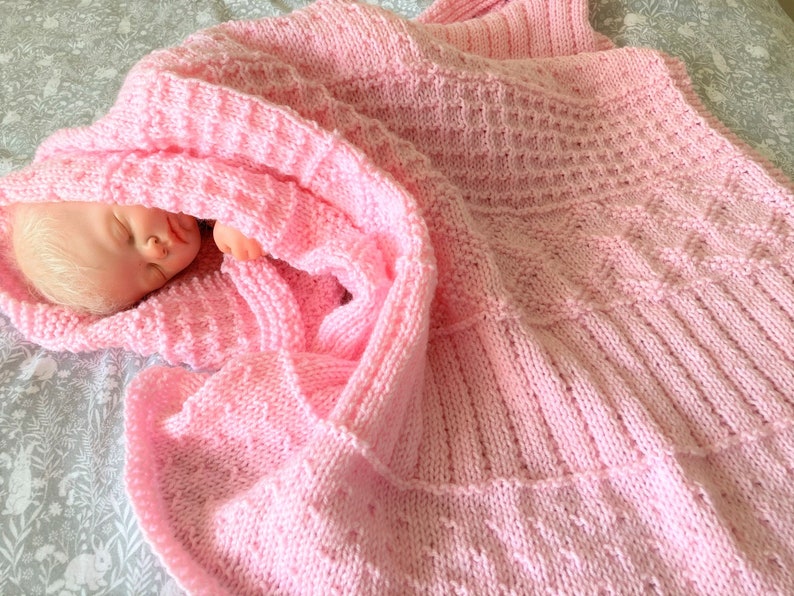 Cloudberry Blanket Knitting Pattern