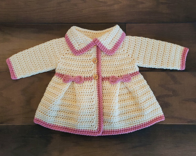 Sweetheart Coat Crochet Pattern