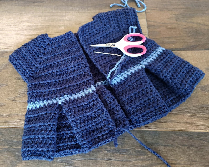 Sweetheart Coat Crochet Pattern