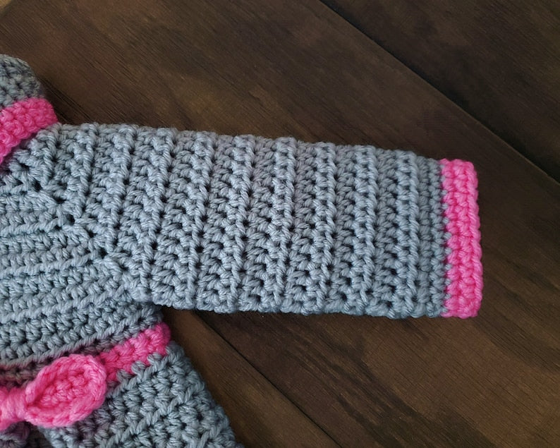 Sweetheart Coat Crochet Pattern
